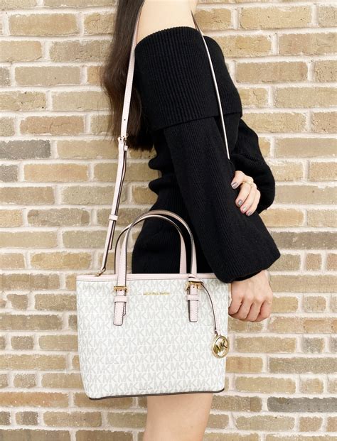 michael kors jet set travel item lg tote|michael kors jet set duffle.